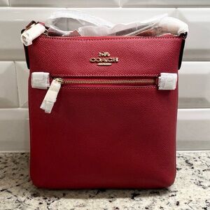 Coach Crossgrain Mini Rowan File Crossbody Bag NWT